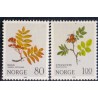Norge. 1980.  Flora..  AFA nr. 833-34 ** stemplet postfrisk FDC