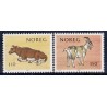 Norge. 1981. Mælkeproducenter.  AFA nr. 842-43 ** stemplet postfrisk FDC