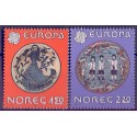 Norge. 1981. Europamærker / CEPT.  AFA nr. 844-45 ** stemplet postfrisk FDC