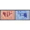 Norge. 1981. FN's International handicapår.  AFA nr. 853-54 ** stemplet postfrisk FDC
