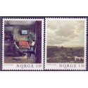 Norge. 1981. Malerier.  AFA nr. 855-56 ** stemplet postfrisk FDC