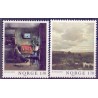 Norge. 1981. Malerier.  AFA nr. 855-56 ** stemplet postfrisk FDC