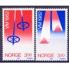 Norge. 1982. VM i skiløb.  AFA nr. 861-62 ** stemplet postfrisk FDC
