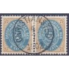 DWI 1903 4 Cent Tofarvede Luksus stemplet parstykke
