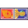 Norge. 1983. Verdenskommunikationsår. AFA nr. 895-96 **  stemplet postfrisk FDC