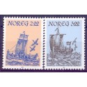 Norge. 1983. Nordnorske bådtyper. AFA nr. 899-900 ** stemplet postfrisk FDC