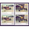 Norge. 1983. julefrimærker, i parstykker. AFA nr. 902Co-03Cn ** stemplet postfrisk FDC