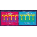 Norge. 1984. Europamærker / CEPT. AFA nr. 912-13 ** stemplet postfrisk FDC
