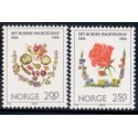 Norge. 1984. Det norske haveselskab. AFA nr. 914-15 ** stemplet postfrisk FDC