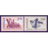 Norge. 1985. Statens havnevæsen og søopmåling. AFA nr. 941-42 ** stemplet postfrisk FDC