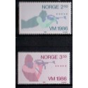 Norge. 1986. VM i skiskydning AFA nr. 945-46 ** stemplet postfrisk FDC