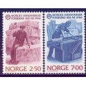 Norge. 1986. Håndværkerforbundet. AFA nr. 949-50 ** stemplet postfrisk FDC