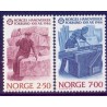 Norge. 1986. Håndværkerforbundet. AFA nr. 949-50 ** stemplet postfrisk FDC