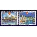 Norge. 1986. Fællesnordisk udgave. AFA nr. 953-54 ** stemplet postfrisk FDC