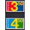 Norge. 1987.  Tal i farver. AFA nr. 965-66 ** stemplet postfrisk FDC