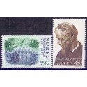 Norge. 1987.  Fartein Valens fødssel. AFA nr. 975-76 ** stemplet postfrisk FDC