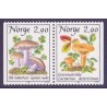 Norge. 1988.  Spiselige svampe i parstykker. AFA nr. 989Cv-90Ch ** stemplet postfrisk FDC