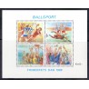 Norge. 1988.  Boldspil miniark AFA nr. 1001-04 ** stemplet postfrisk FDC