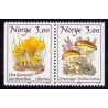 Norge. 1989. Spiselige svampe i parstykke AFA nr. 1010Cv-11Ch ** stemplet postfrisk FDC