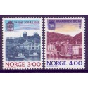 Norge. 1989. Vardø og Hammerfest byjubilæum AFA nr. 1013-14 ** stemplet postfrisk FDC