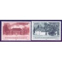 Norge. 1989. Norske herregårde. AFA nr. 1031-32 ** stemplet postfrisk FDC