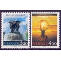 Norge. 1991. Nordenfrimærker. AFA nr. 1064-65 ** stemplet postfrisk FDC