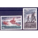 Norge. 1991. Redningsselskabet 100 år. AFA nr. 1066-67 ** stemplet postfrisk FDC