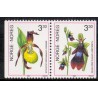 Norge. 1992. Orkideer i parstykke. AFA nr. 1086Cv-87Ch ** stemplet postfrisk FDC