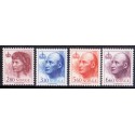 Norge. 1992. Kong Harald og Dr. Sonja. AFA nr. 1088-91 **  stemplet postfrisk FDC