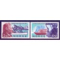 Norge. 1993. Hurtigruten. AFA nr. 1125-26 **  stemplet postfrisk FDC