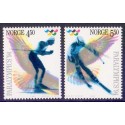 Norge. 1994. Paralympics '94 Lillehammer.  AFA nr. 1150-51 **  stemplet postfrisk FDC