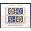 Norge. 1994. Frimærkets dag i miniark.  AFA nr. 1163-66 ** stemplet postfrisk FDC