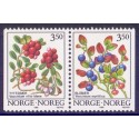 Norge. 1995. Skovbær i parstykke. AFA nr.1170Cv-71Ch **  stemplet postfrisk FDC