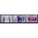 Norge. 1995. 50-året for befrielsen. AFA nr. 1178-80 ** stemplet postfrisk FDC