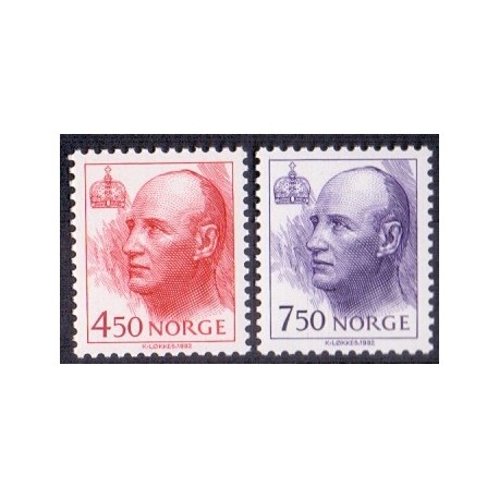 Norge. 1995. Kong Harald suppleringsværdier. AFA nr. 1195-97 ** stemplet postfrisk FDC