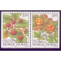 Norge. 1996. Skovbær i parstykke. AFA nr. 1202Cv-03Ch ** stemplet postfrisk FDC