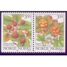 Norge. 1996. Skovbær i parstykke. AFA nr. 1202Cv-03Ch ** stemplet postfrisk FDC