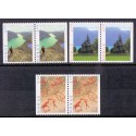 Norge. 1996. Turisme i 3 parstykke. AFA nr. 1206Cv-08Ch ** stemplet postfrisk FDC