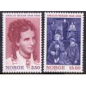 Norge. 1996. Amalie Skrams fødsel. AFA nr. 1224-25 ** stemplet postfrisk FDC