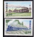 Norge. 1996. Jernbanejubilæer. AFA nr. 1211-12 ** stemplet postfrisk FDC