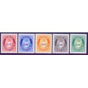 Norge. 1997. Suppleringsværdier. AFA nr. 1228-32 ** stemplet postfrisk FDC