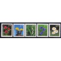 Norge. 1997. Norsk flora I. AFA nr. 1233-37 ** stemplet postfrisk FDC