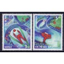 Norge. 1997. Ski-Verdensmesterskaberne. AFA nr. 1240-41 ** stemplet postfrisk FDC
