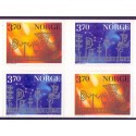 Norge. 1997. Julefrimærker ALM PAPIR. AFA nr. 1266Co-66Cn.  ** stemplet postfrisk FDC