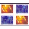 Norge. 1997. Julefrimærker ALM PAPIR. AFA nr. 1266Co-66Cn.  ** stemplet postfrisk FDC