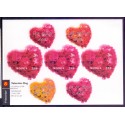 Norge. 1998. Valentins dag, i miniark. AFA nr. 1275  ** stemplet postfrisk FDC