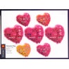 Norge. 1998. Valentins dag, i miniark. AFA nr. 1275  ** stemplet postfrisk FDC