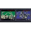Norge. 1998. Mineraler. AFA nr. 1283-84.  ** stemplet postfrisk FDC