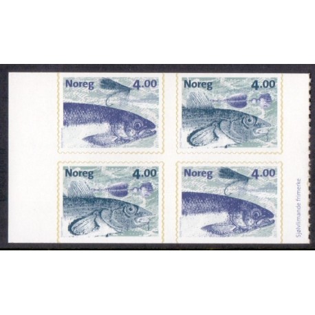 Norge. 1999. Fisk og redskaber. AFA nr. 1299Co-1300Cn.  ** stemplet postfrisk FDC