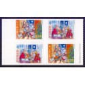 Norge. 1999. Julefrimærker i 4-blok. AFA nr. 1328Co-29Cn  **  stemplet postfrisk FDC